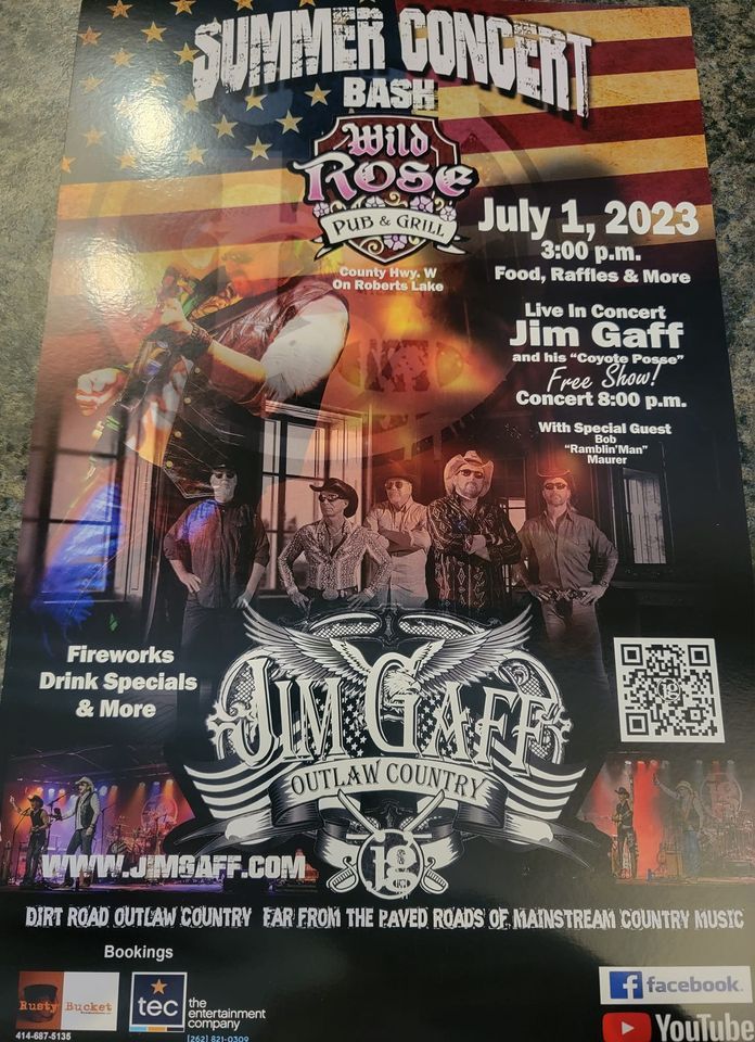 4th of July Bash VEESER'S WILD ROSE, Wabeno, WI July 1, 2023