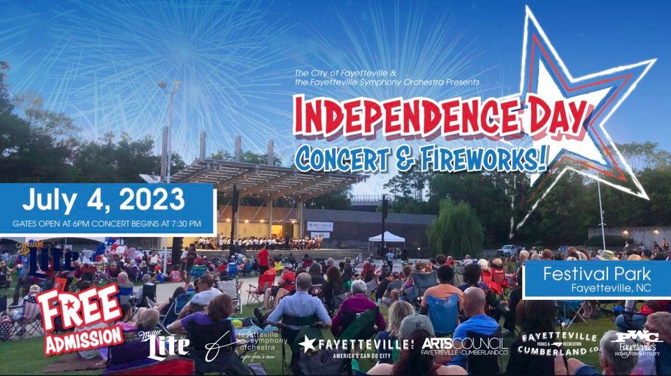 Independence Day Concert Festival Park, Fort Bragg, NC July 4, 2023