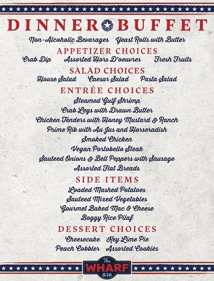 Wharf 850 Monday, July 4th 2022 821 Bayshore Dr, Niceville, FL