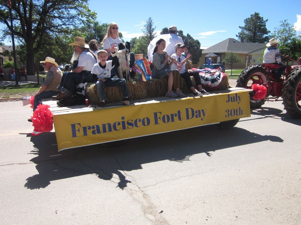 Independence Day Parade Francisco Fort Museum, La Veta, CO July 1, 2023
