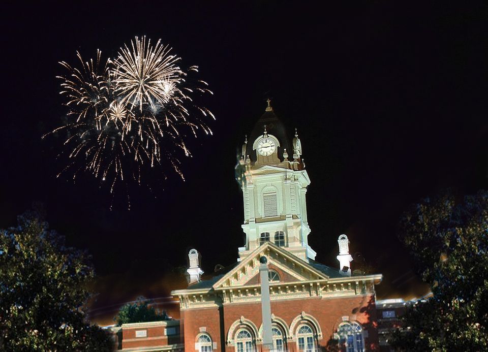 4th of July Fireworks Belk Tonawanda Park, Monroe, NC July 4, 2023