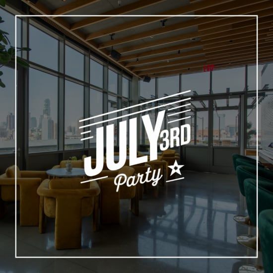 NYC Best July 3rd Rooftop Party at Unlisted