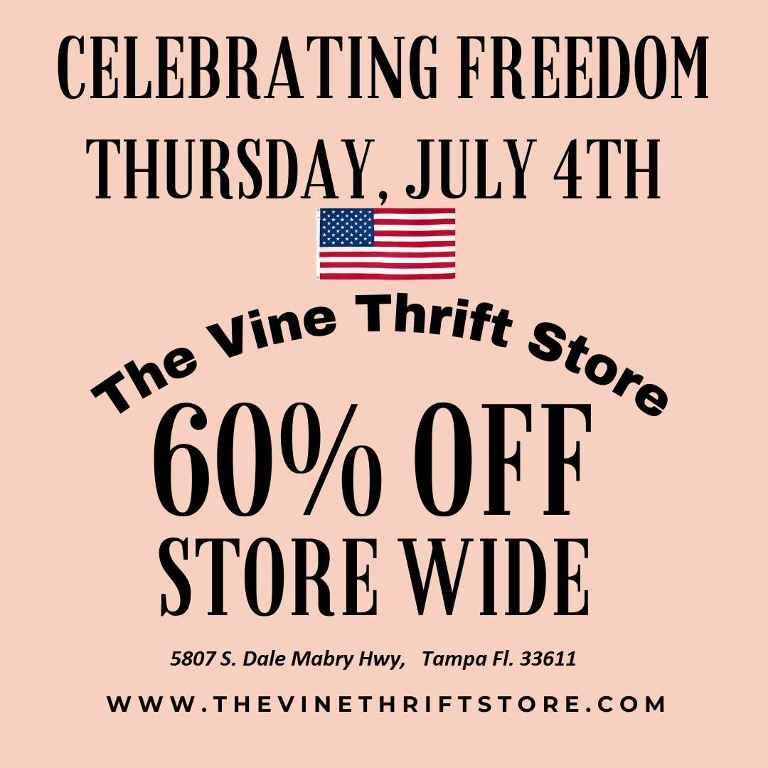 Celebrating Freedom July 4th 60% OFF STOREWIDE