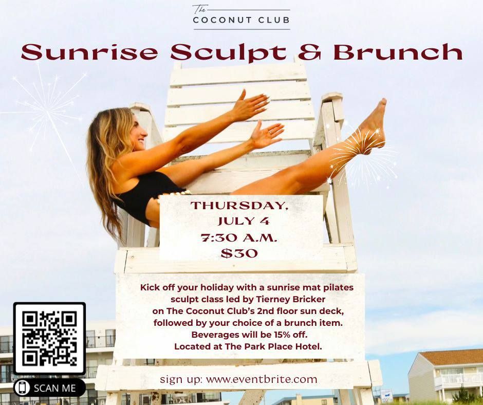 Fourth of July Sunrise Sculpt & Brunch 208 Baltimore Ave, Ocean City