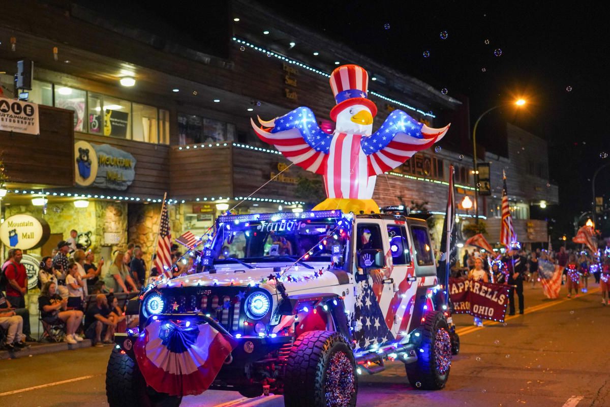 Gatlinburg's Annual Fourth of July Midnight Parade