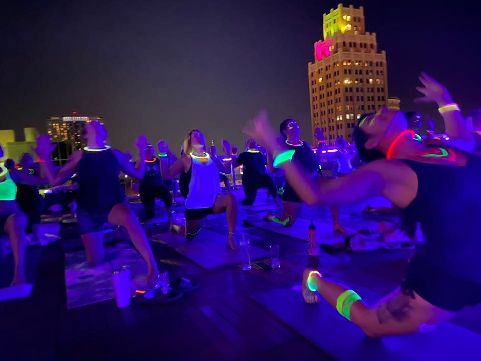 Rooftop Buti Glow Yoga