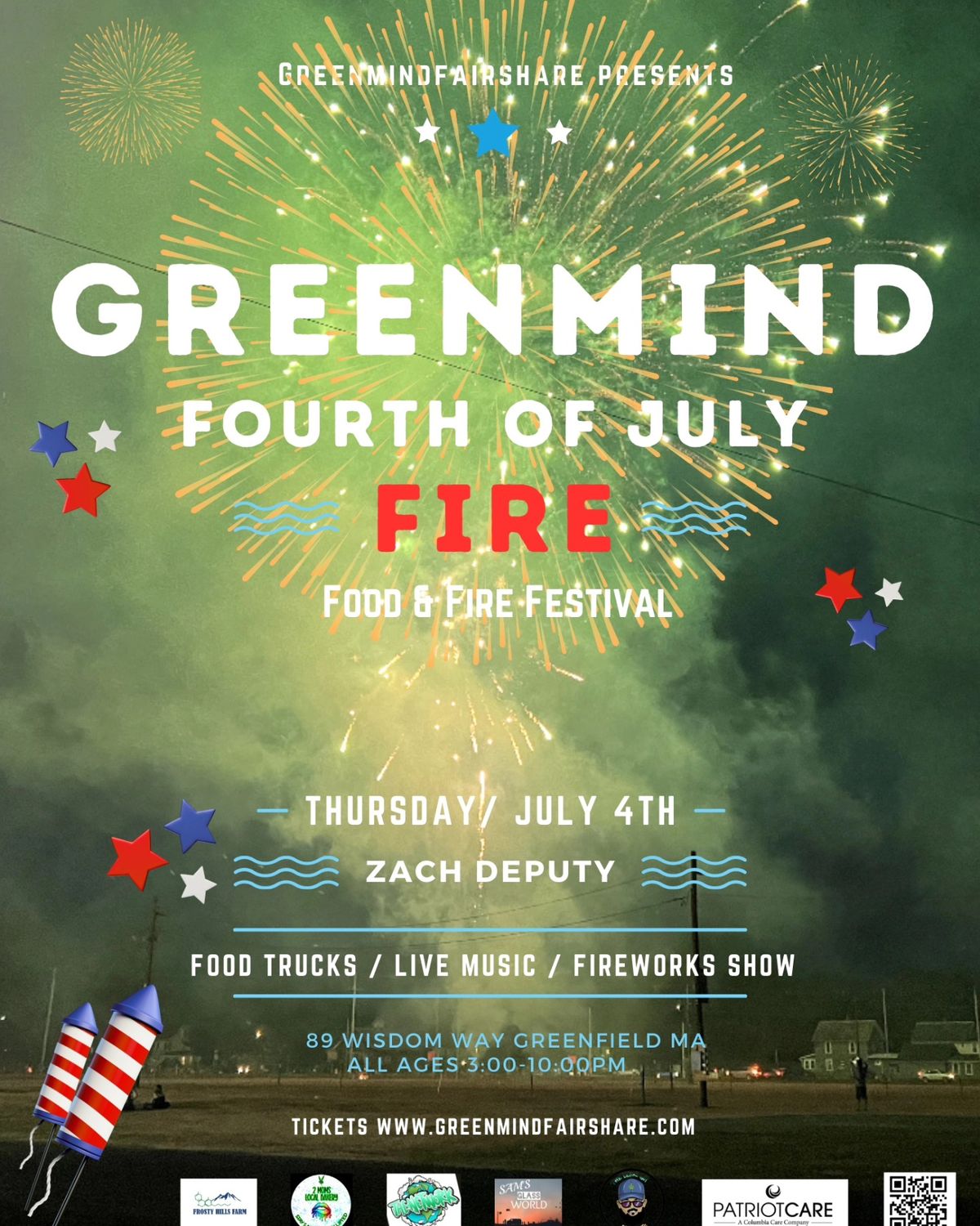 Fourth of July Fire | Franklin County Fairgrounds, Greenfield, Ma ...