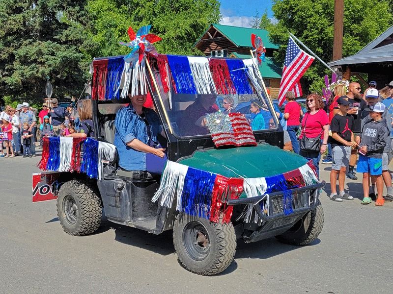 July 4th Parade in Talkeetna