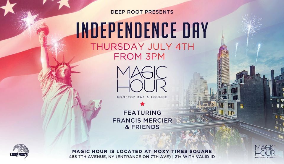 4th Of July At Magic Hour Rooftop