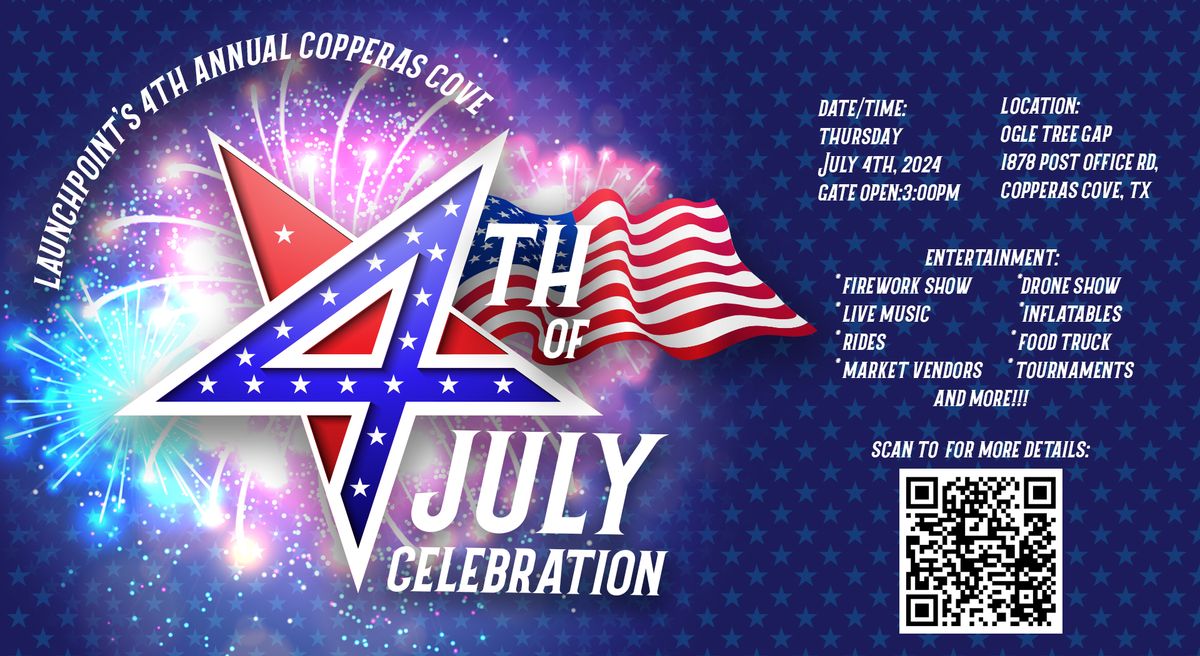 LaunchPoint's 4th Annual Copperas Cove 4th of July Celebration