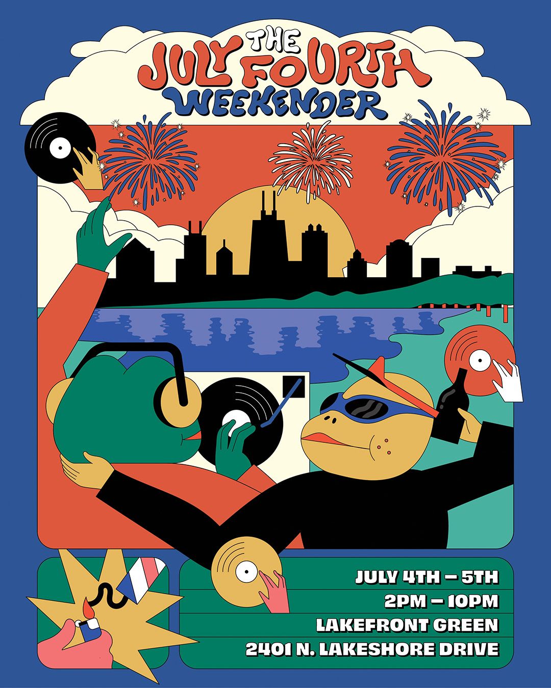 The July Fourth Weekender - Friday at Theater on the Lake