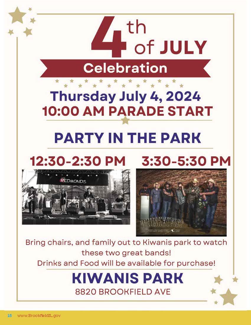 Brookfield Fourth of July Party in the Park!