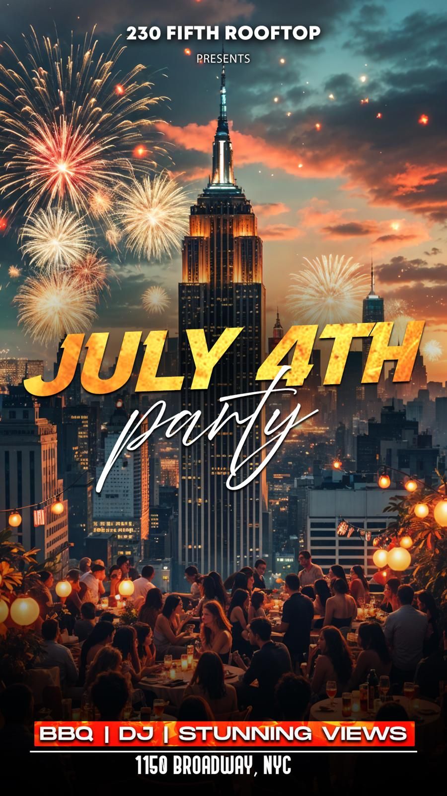 4th of July Rooftop Party