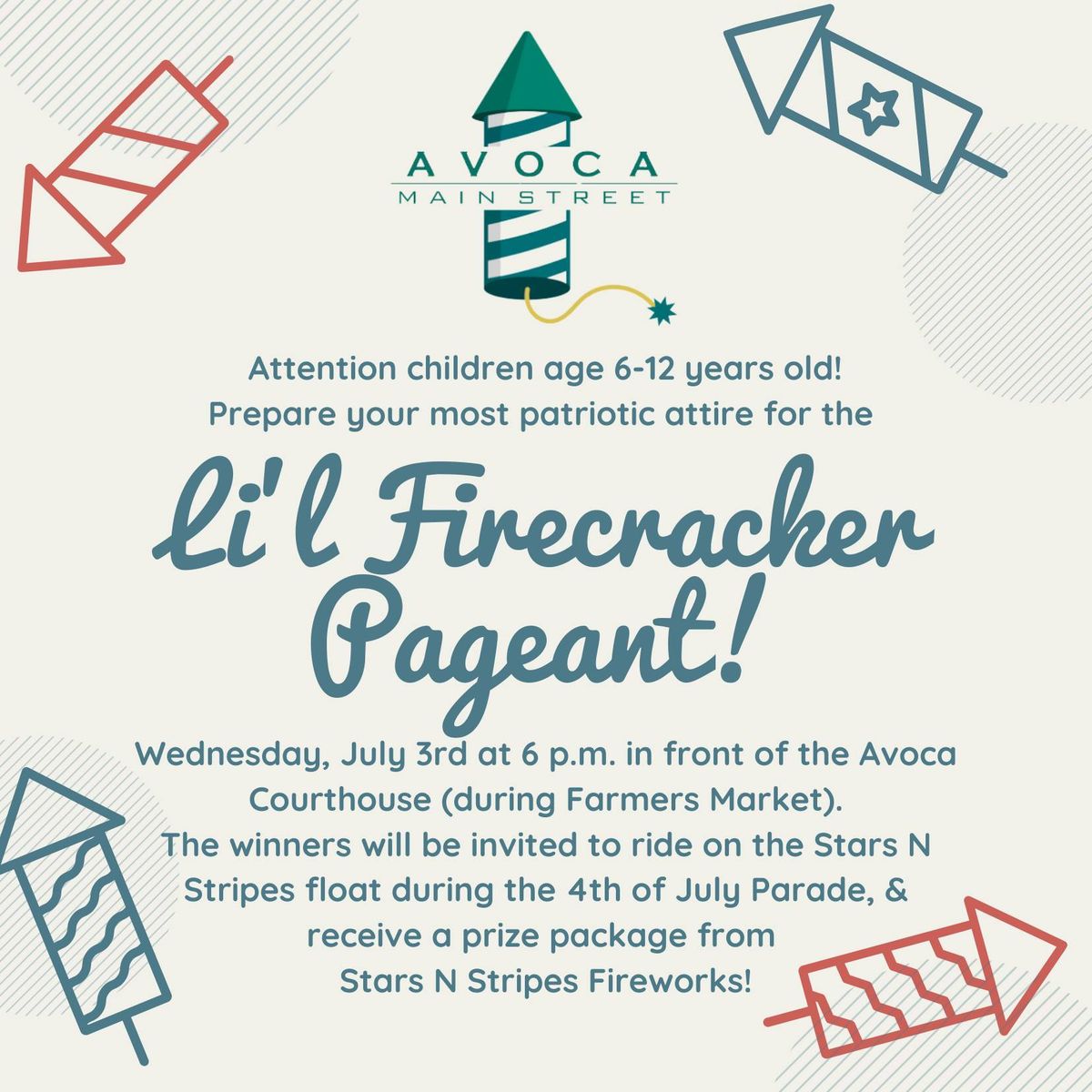 Li'l Firecracker Pageant