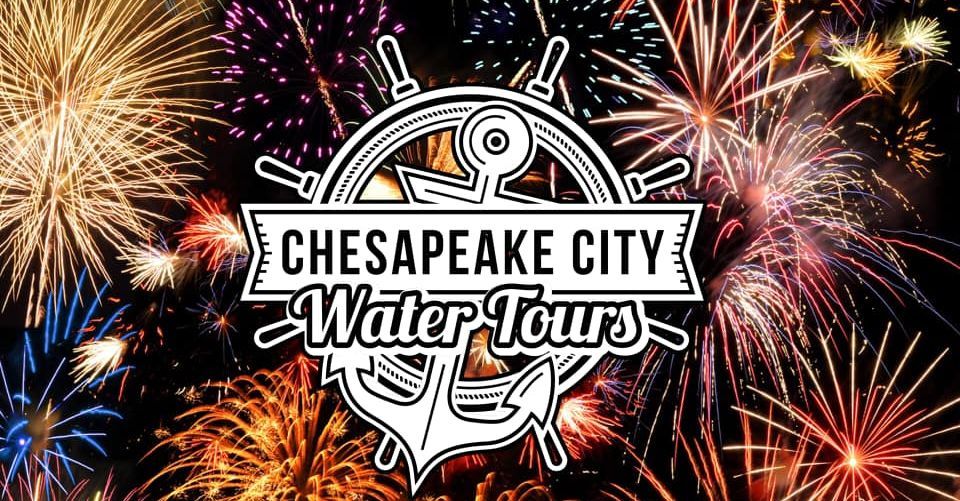 4th of July Sunset Cruise + Dockside Fireworks Chesapeake City Water