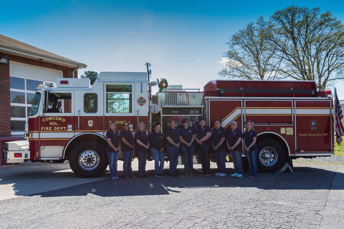 THE ANNUAL JULY 4TH PARADE SPONSORED BY CONCORD VOL FIRE DEPT AUX