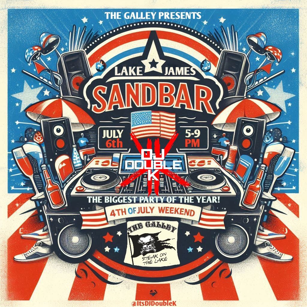 Red, White, and Beats Sandbar Party with DJ Double K | Pirates Galley ...