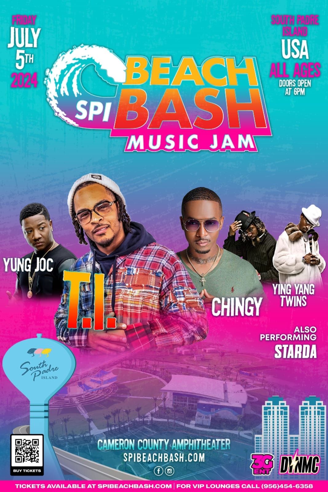 SPI Beach Bash w\/ T.I., CHINGY, YING YANG TWINS, & YUNG JOC