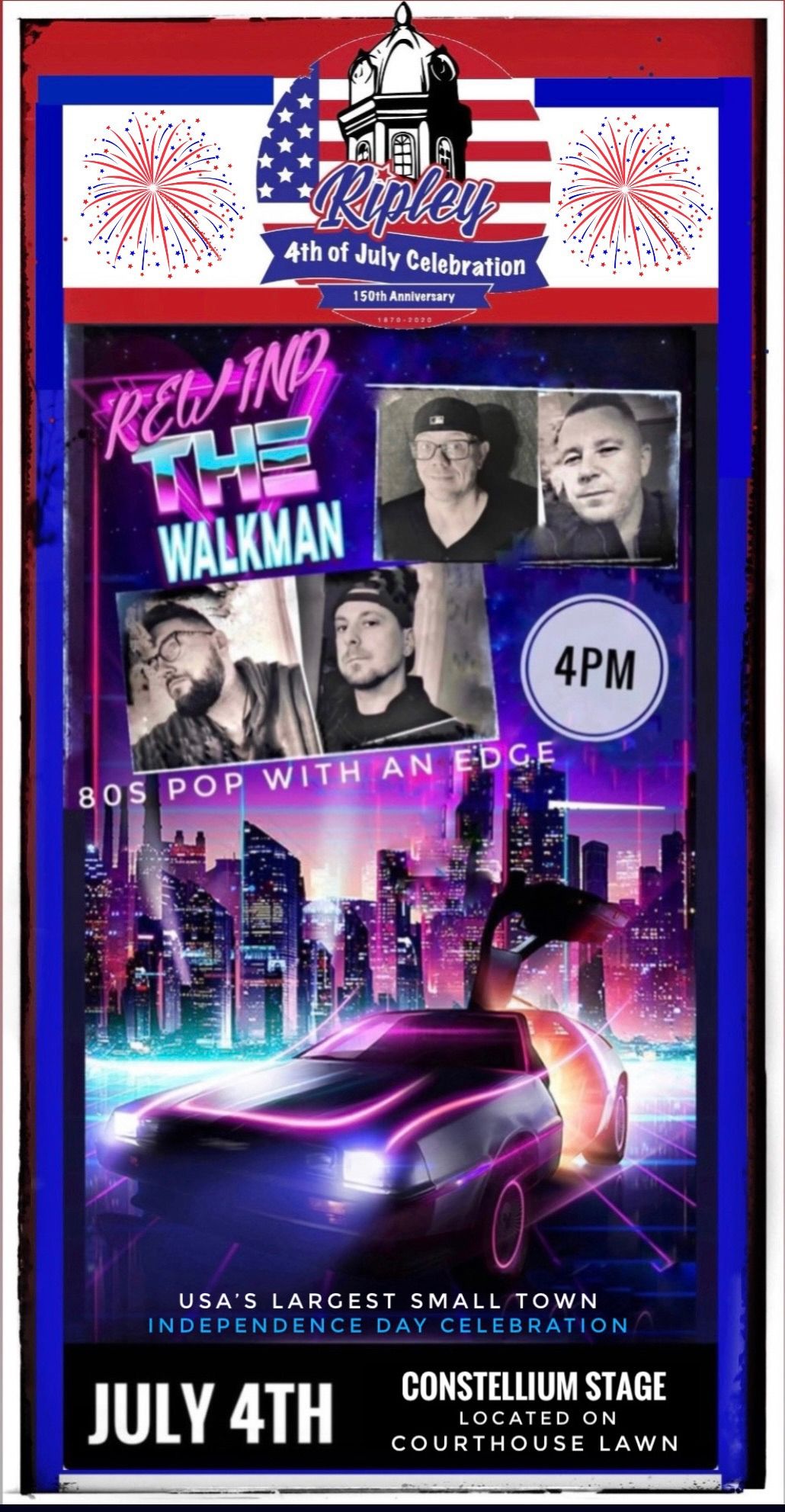 Rewind The Walkman @ Ripley 4th Of July Celebration 