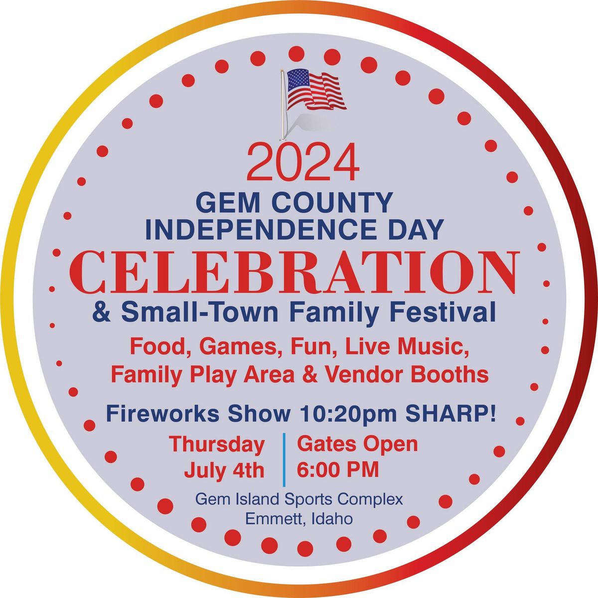 Independence Day Celebration & Small-Town Family Festival | Gem Island ...