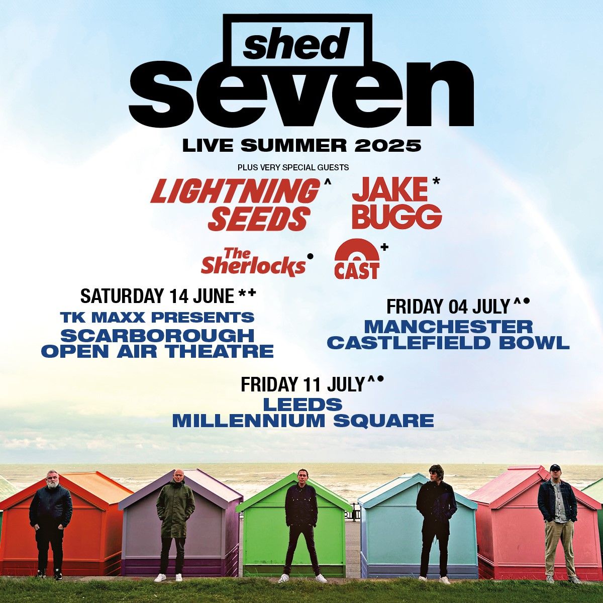 Shed Seven at Castlefield Bowl