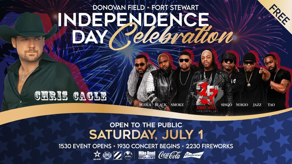 Independence Day Celebration - 2023 | Donovan Field, Fort Stewart, GA ...