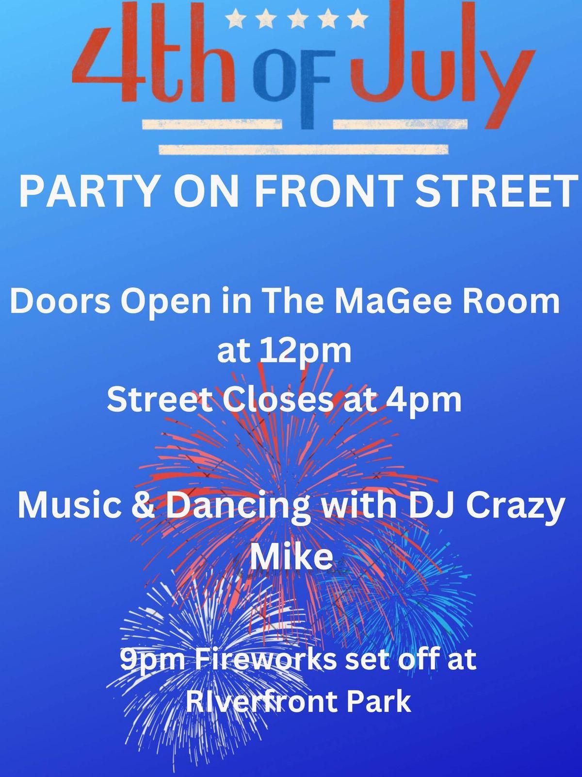 4th of JULY Block Party