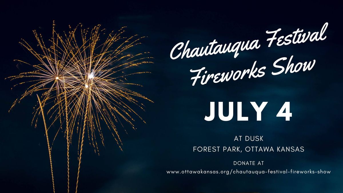 Chautauqua Festival Fireworks Show