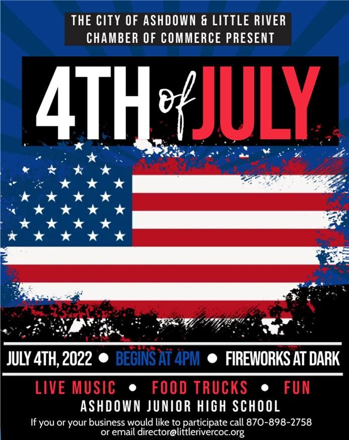 4th of July Fireworks Ashdown, Arkansas July 4, 2022