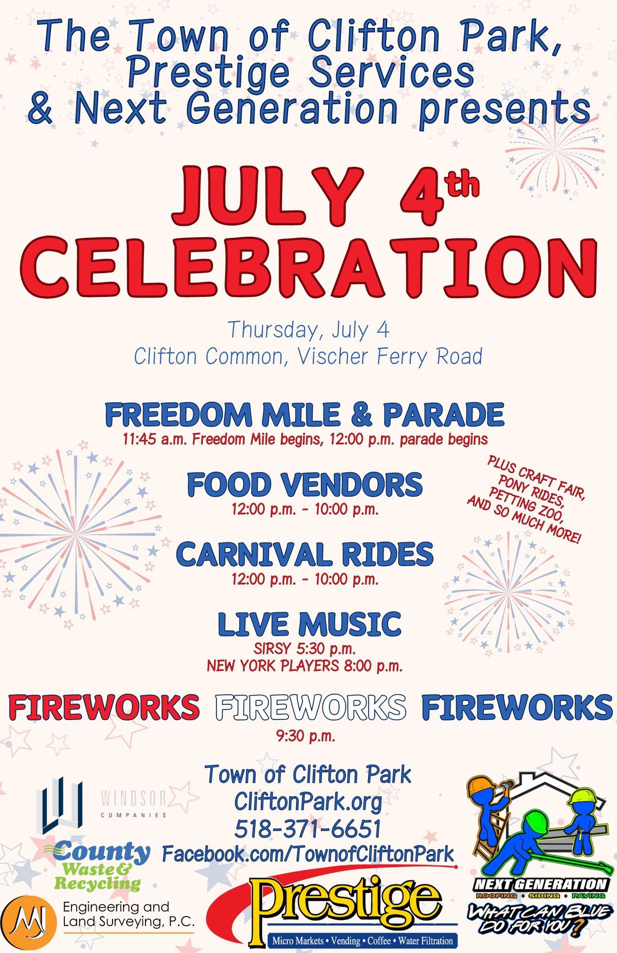 July 4th Celebration at Clifton Common