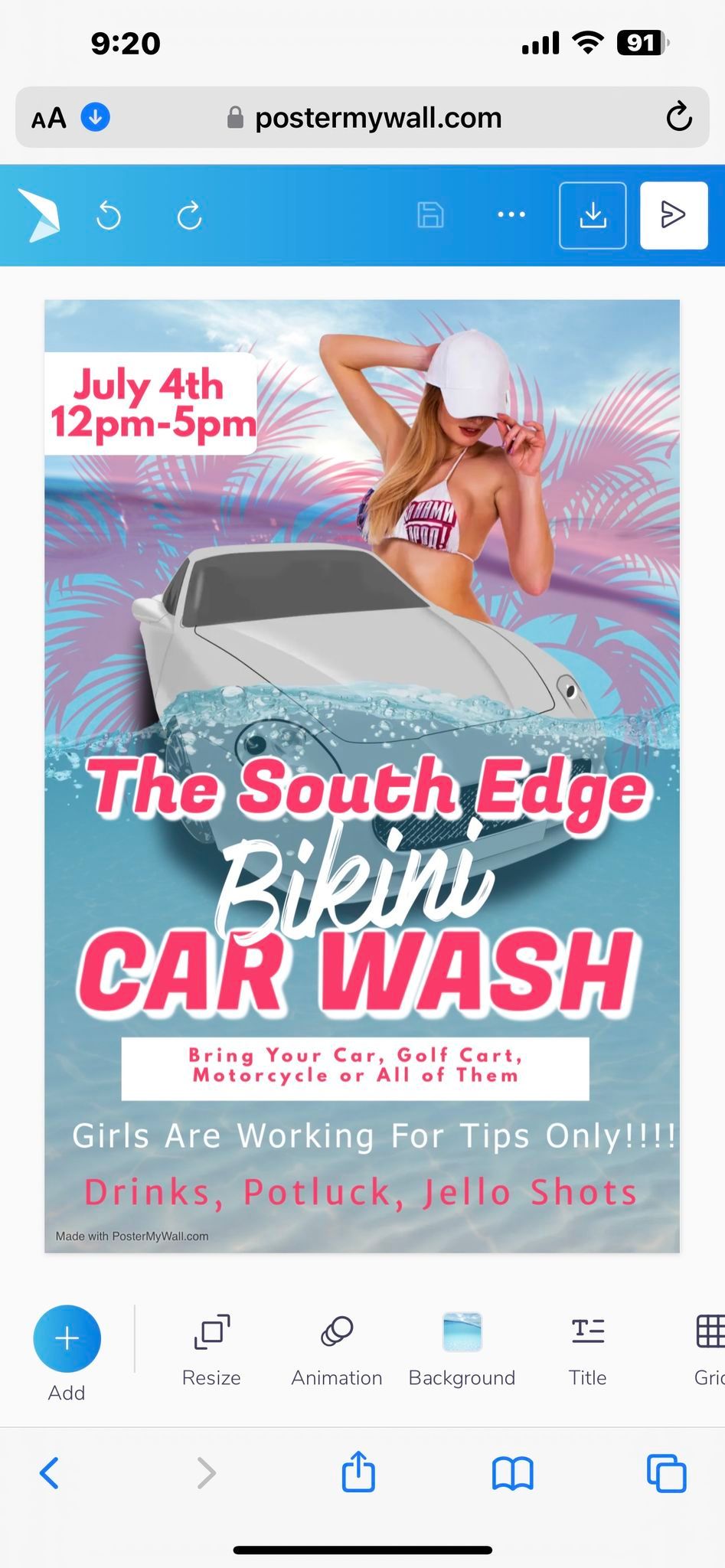 2nd Annual 4th of July Bikini Car Wash