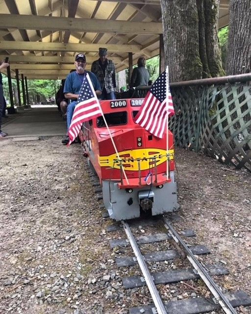 4th of July Special Run Day! Kitsap Live Steamers, South Colby, WA