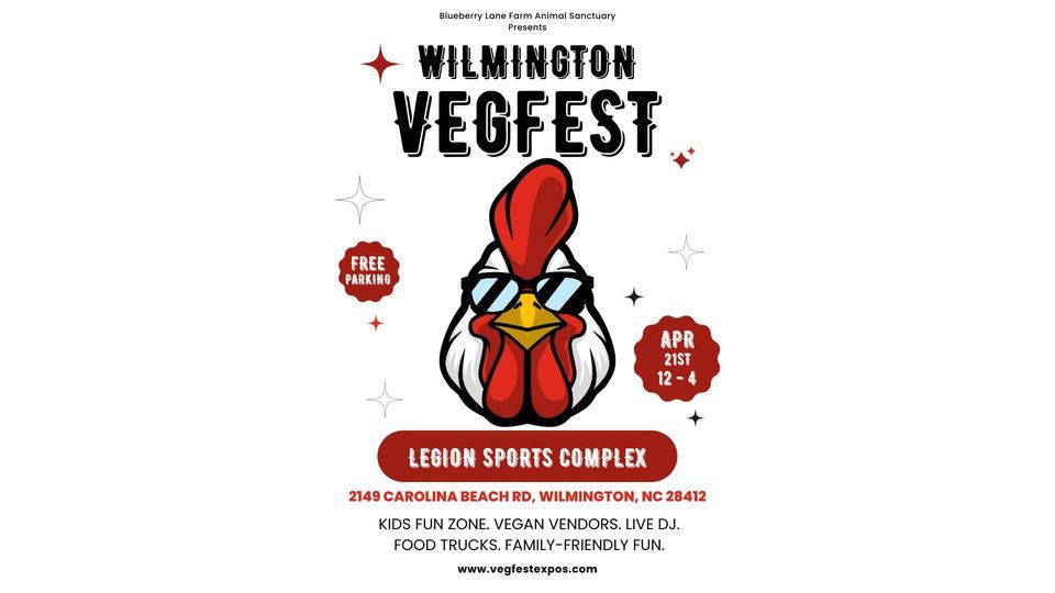 Wilmington Vegfest 2024 Legion Sports Complex, Wilmington, NC April