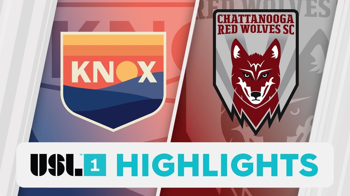 Chattanooga Red Wolves SC vs. One Knoxville SC