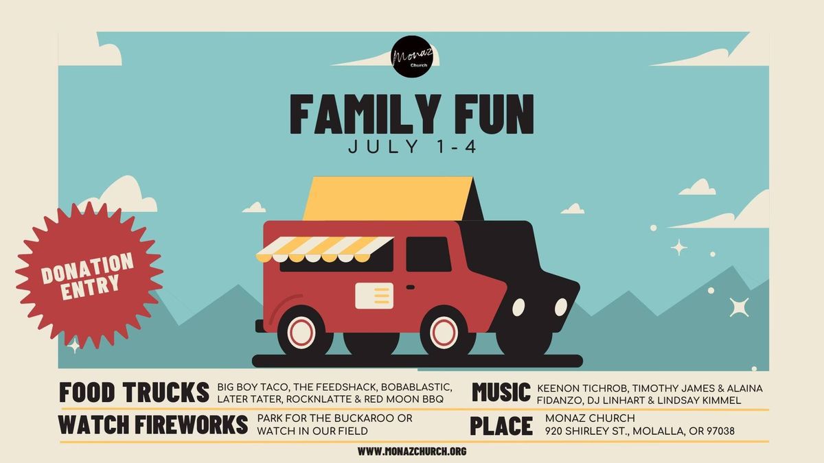 4th of July Family Fun at Monaz Church