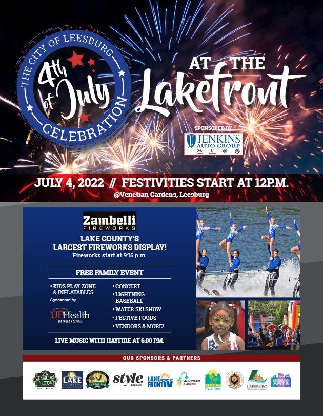 City of Leesburg 4th of July Ski Beach, Leesburg, FL July 4, 2022