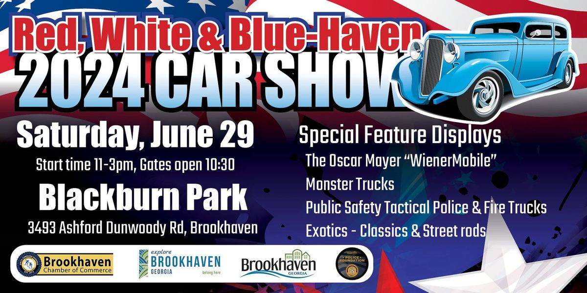 3rd Annual Red, White, & Blue Haven 2024 Car Show