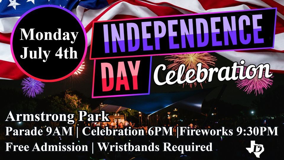 Independence Day Celebration 2025 Armstrong Park, Duncanville, TX