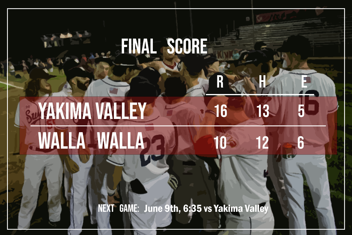 Yakima Valley Pippins at Walla Walla Sweets at Borleske Stadium