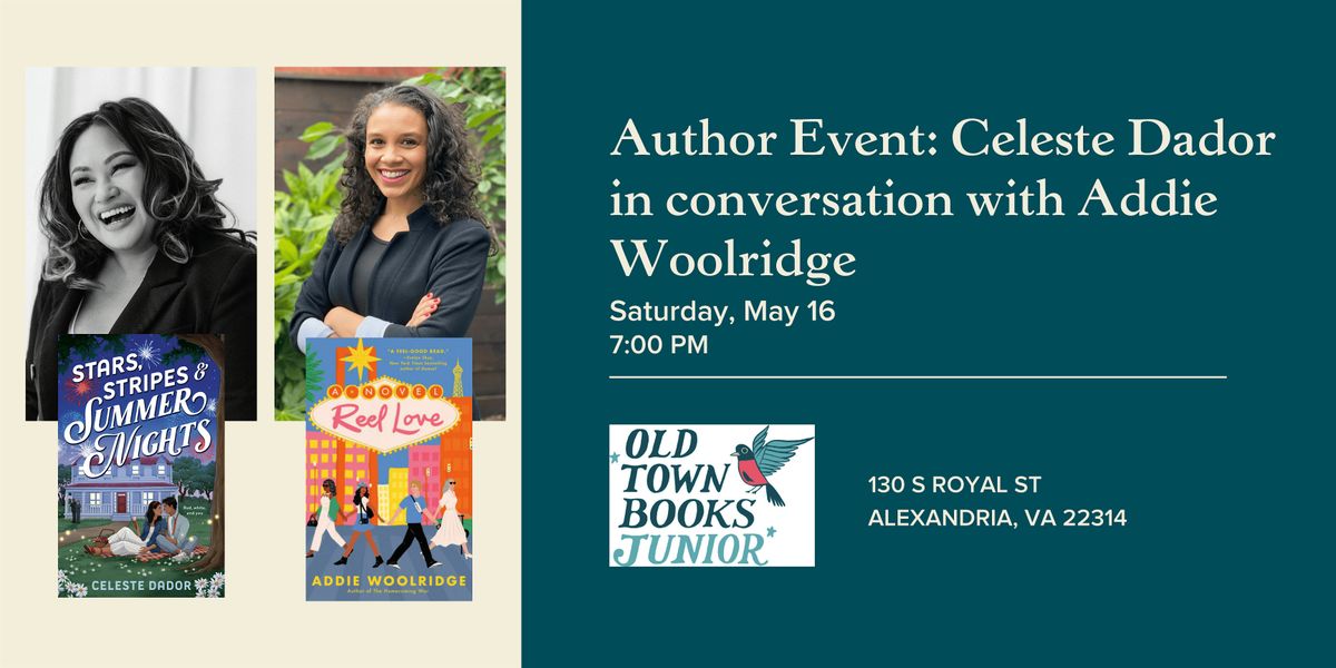 Author Event: Celeste Dador in conversation with Addie Woolridge