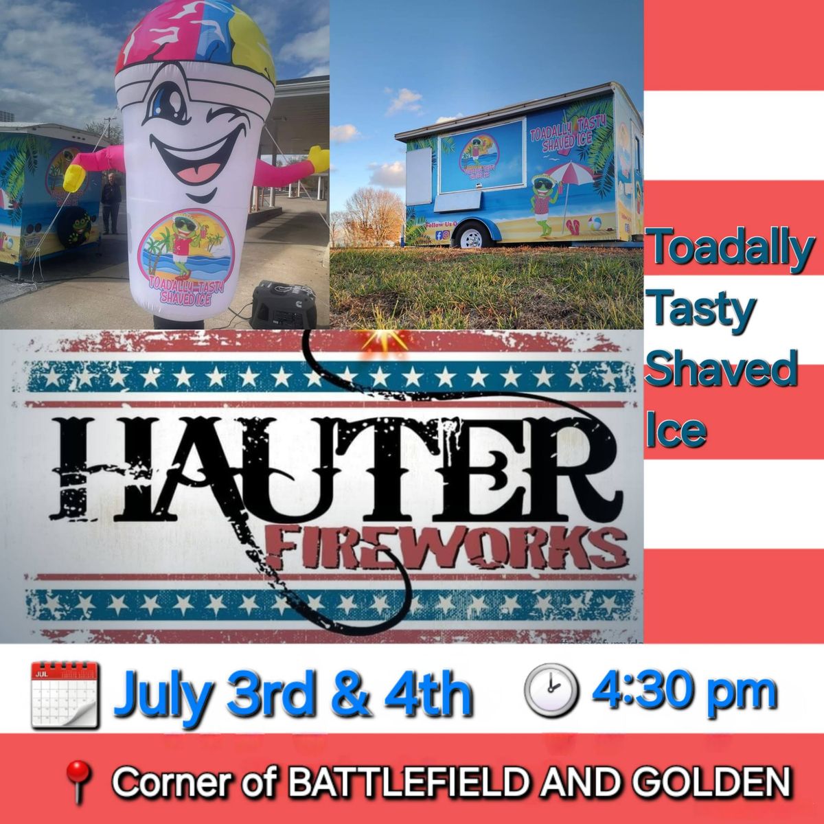 Hauter Fireworks Battlefield & Golden, Springfield, MO July 3, 2024