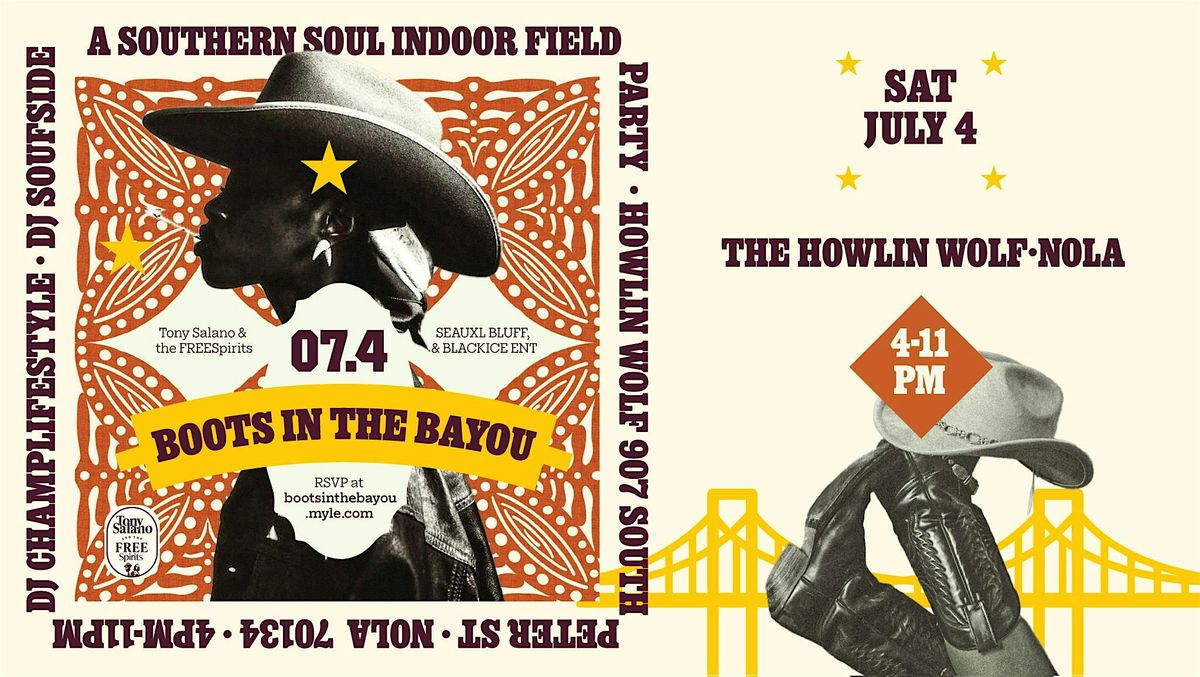 Boots in the Bayou: A Southern Soul Indoor Field Party in the NOLA