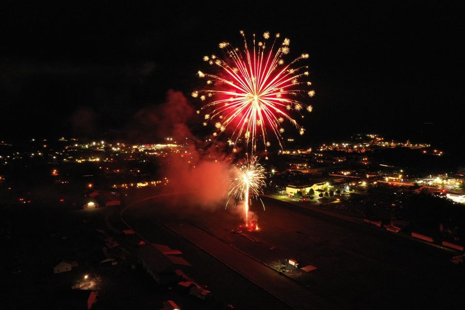 Independence Day Fireworks Show Shenandoah County Fair, Woodstock, VA
