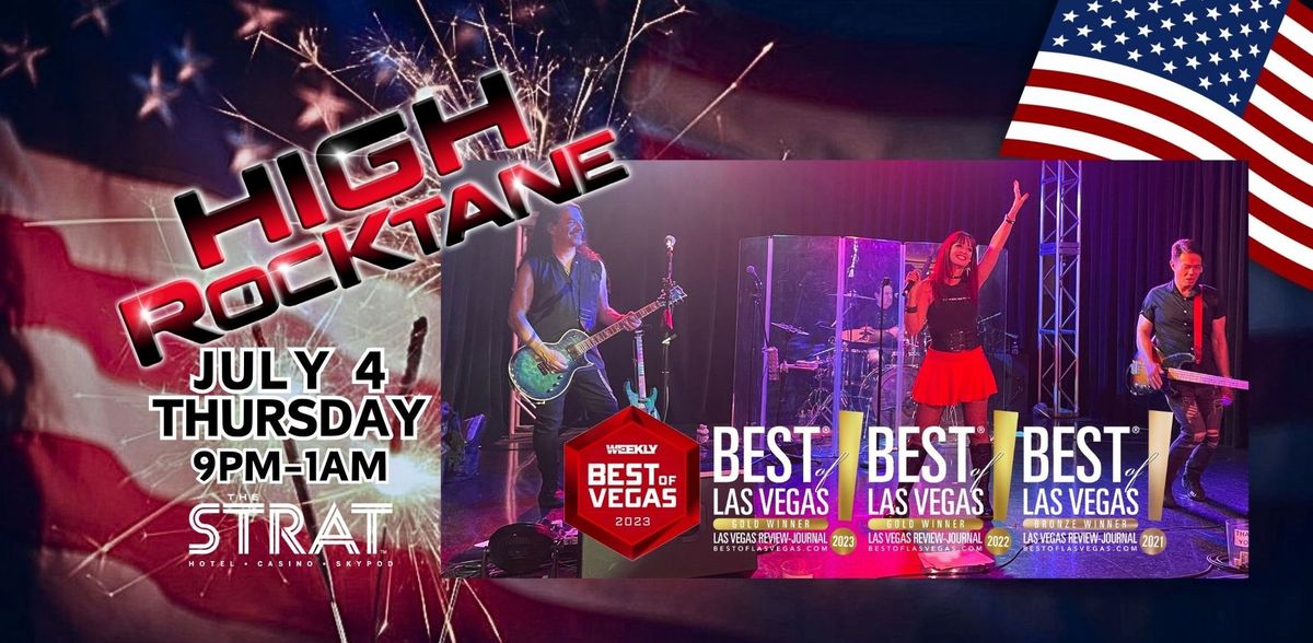 4th of July Dance Party! STRAT Hotel & Casino, Las Vegas, NV July 4