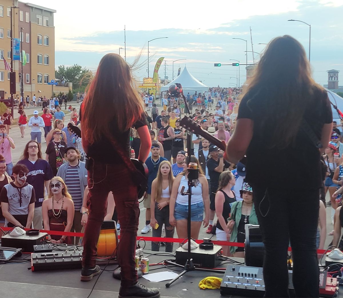 July 4th Rockerchix Rock Stage - Downtown Green Bay, WI