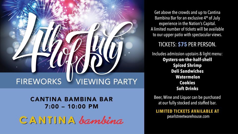 fireworks viewing 4th july