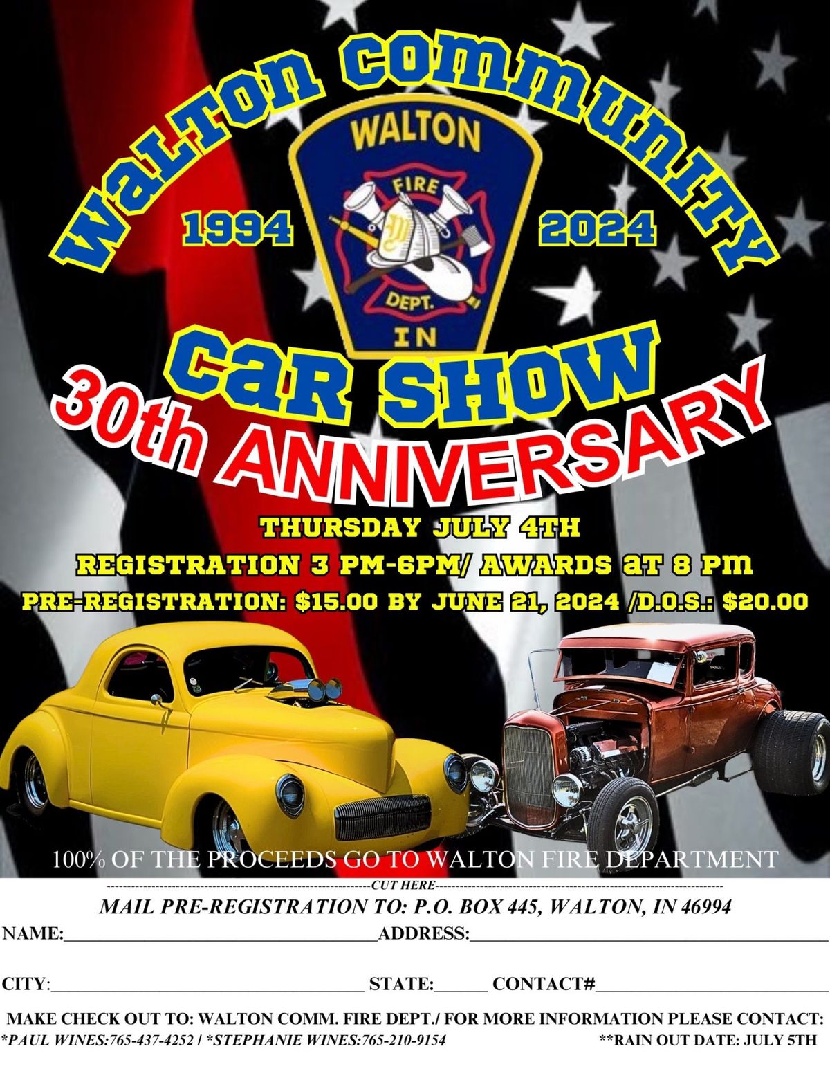 WCFD 4th of July Car Show