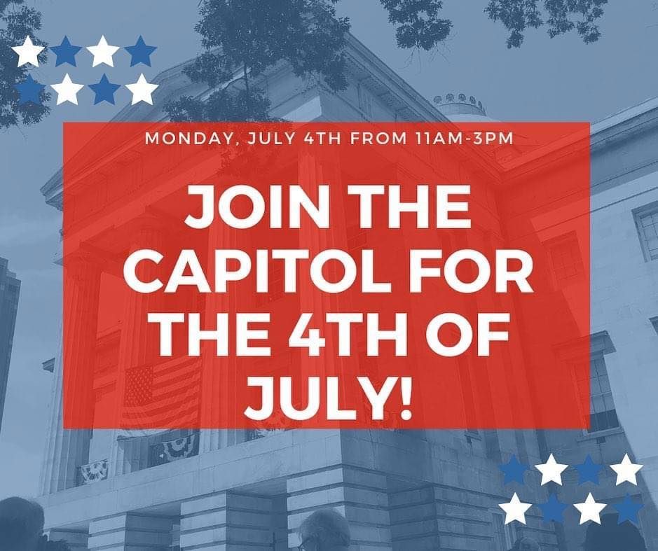 National Anthem at the NC Capitol