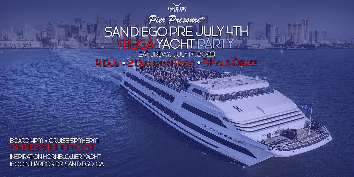 yacht party in san diego