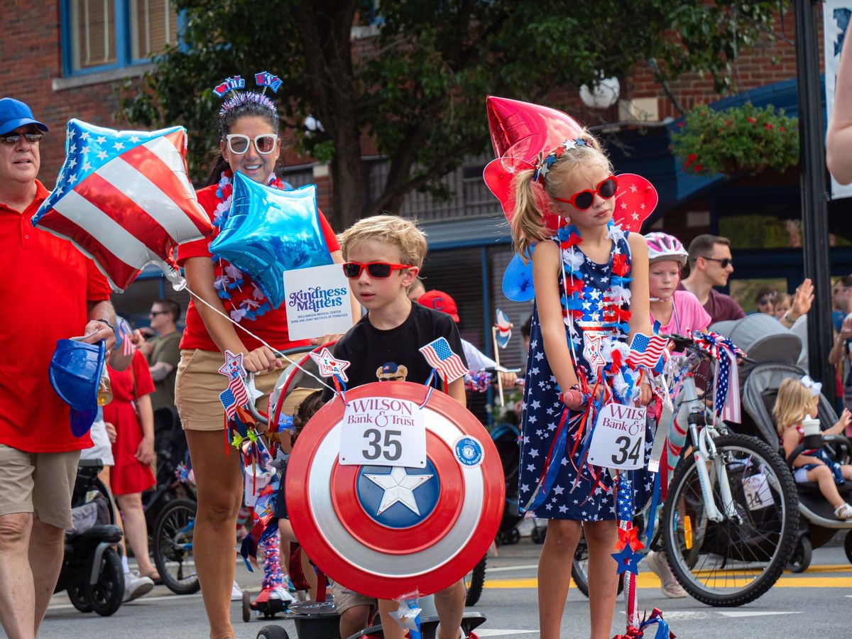 Franklin on the Fourth Downtown Franklin, TN July 4, 2024